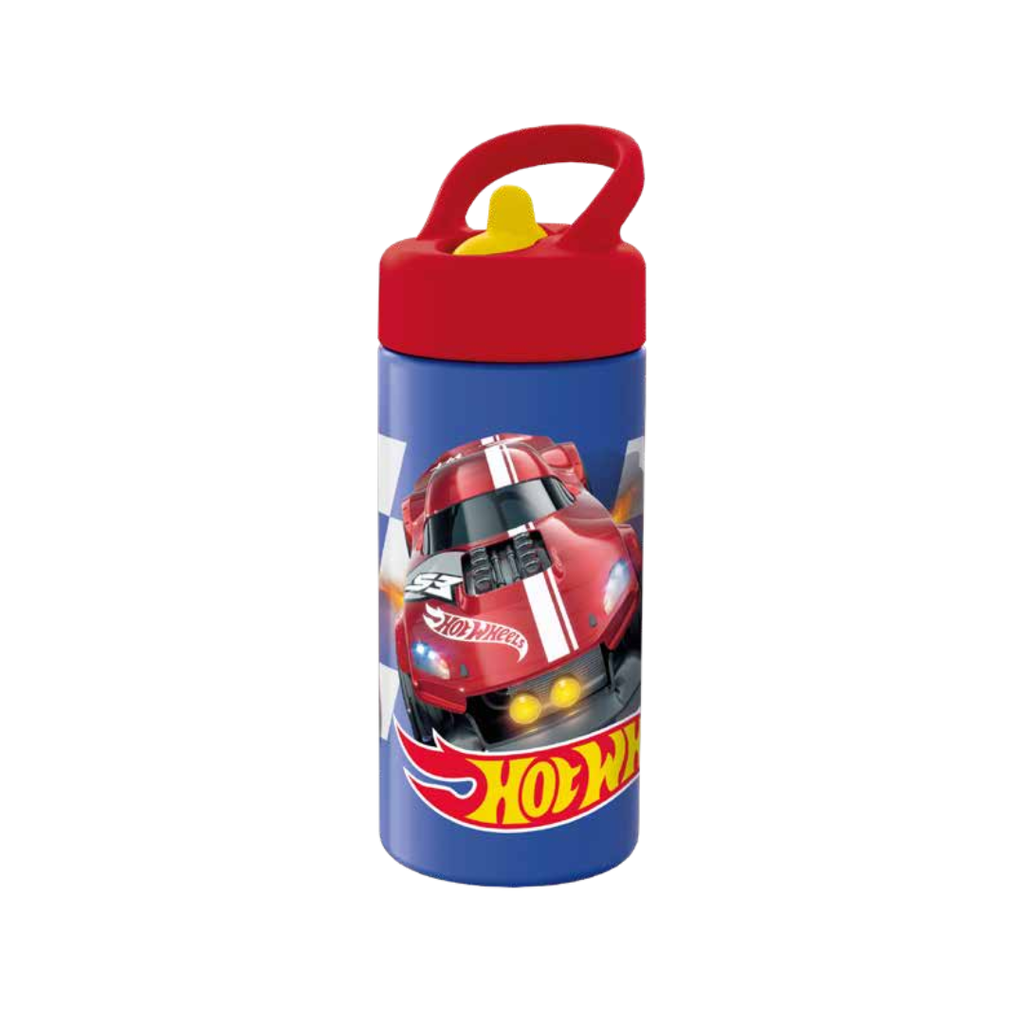 BOTELLA HOT WHEELS 410ML