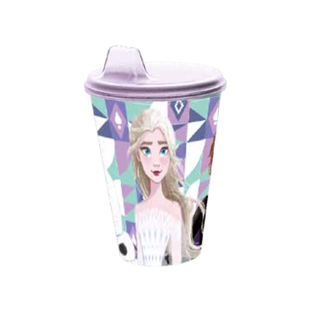 VASO CON PICO DE FROZEN 430ML