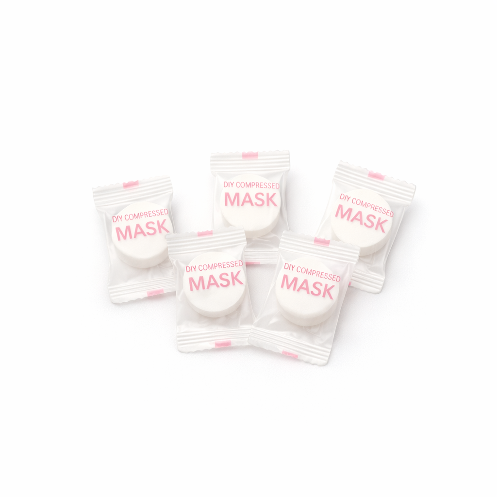MASCARILLA FACIAL COMPRIMIDA X5