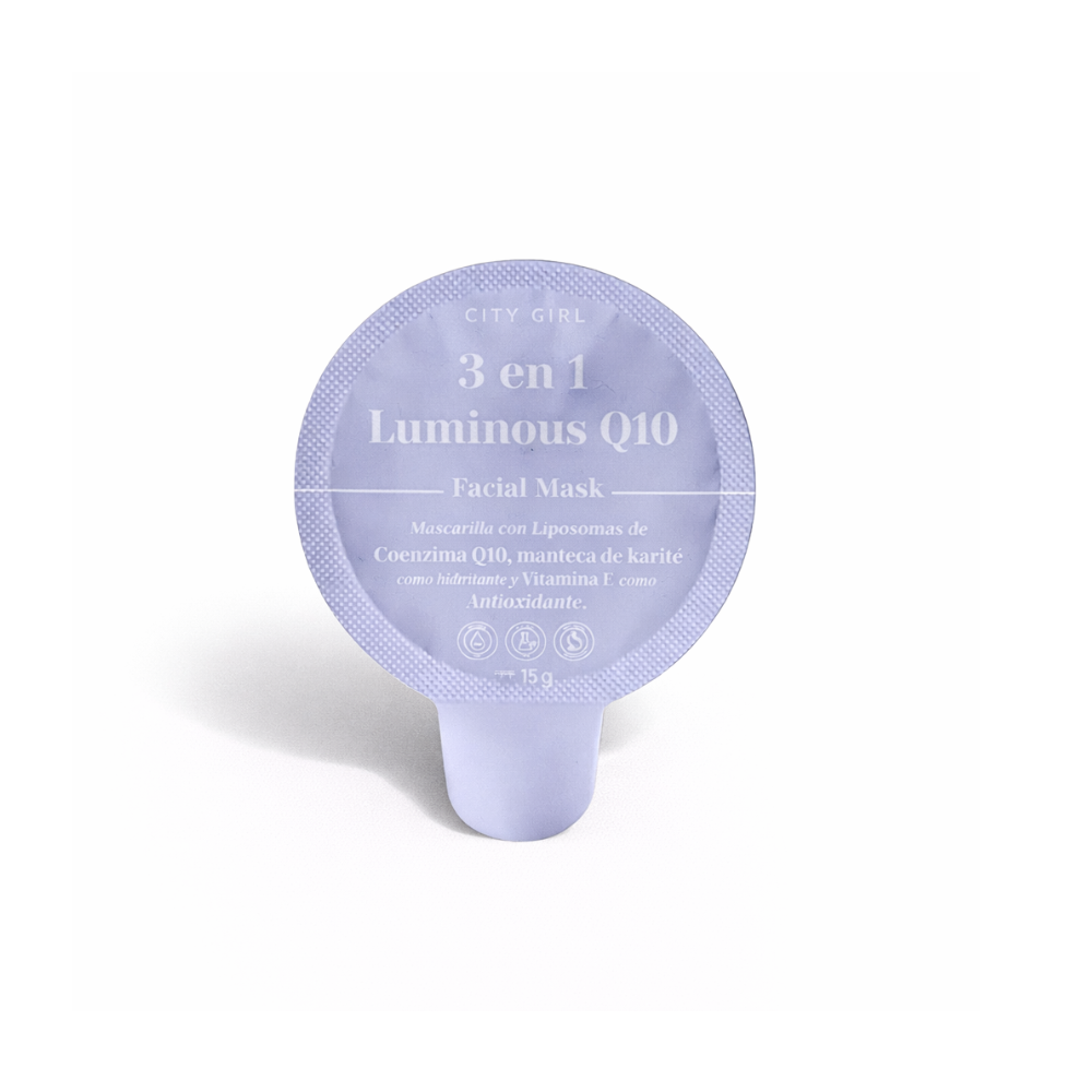 MASCARILLA FACIAL Q10 3 EN 1