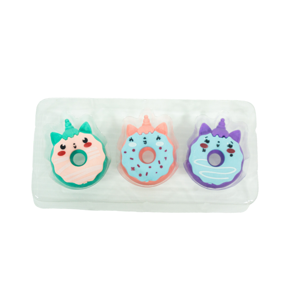 GOMA DONUTS X3 EN CAJITA