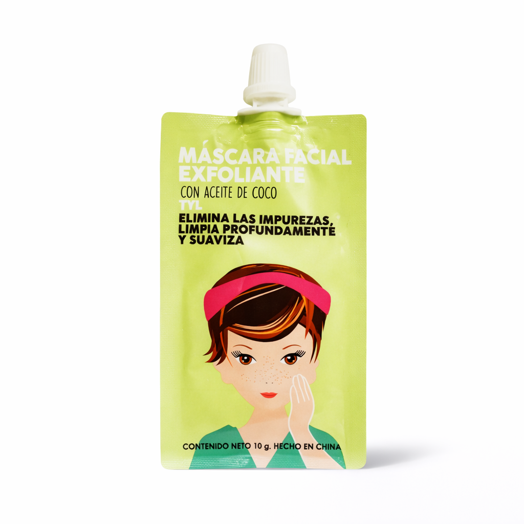 MASCARA EXFOLIANTE FACIAL POUCH TYL
