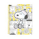 CUADERNO UNIVERSITARIO SNOOPY MOOVING