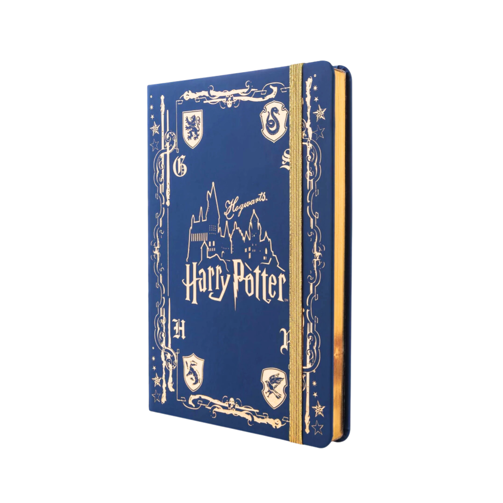 CUADERNO A5 TAPA DURA RAYADO HARRY POTTER