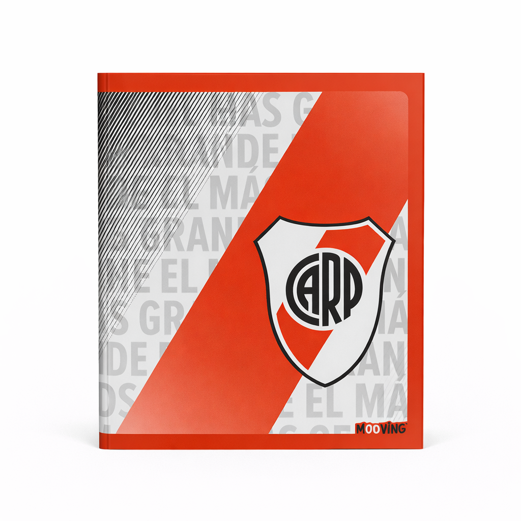 CUADERNO ESTAMPA RIVER PLATE