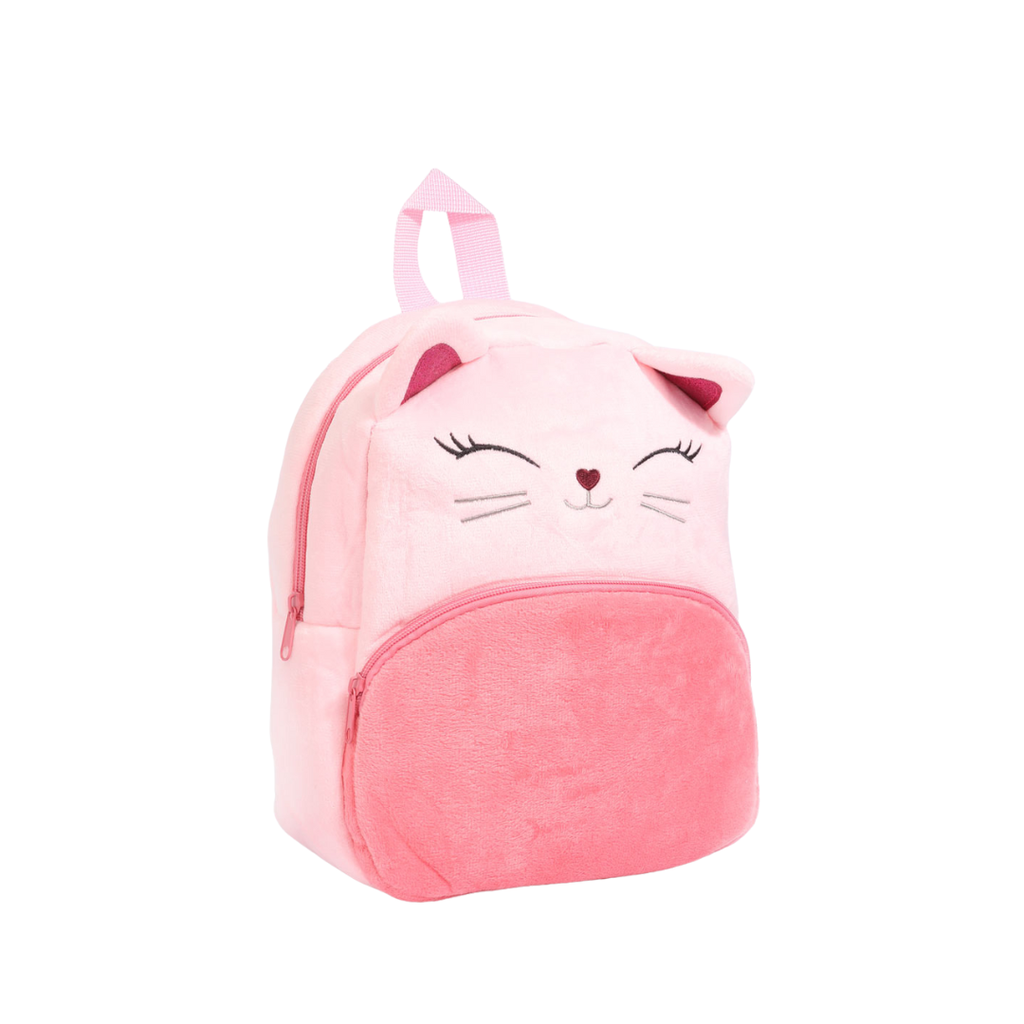 MOCHILA DE PELUCHE GATITO 6"