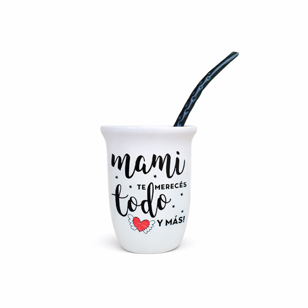 MATE DE CERAMICA DIA DE LA MADRE