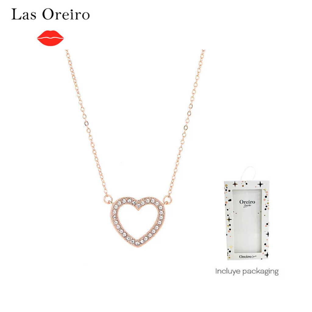 COLLAR CORAZON CON PACKAGING