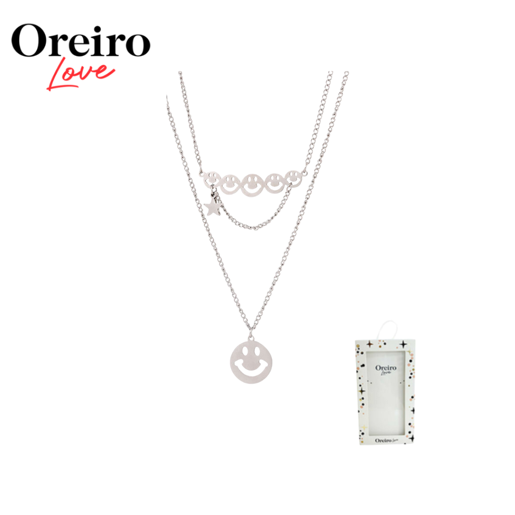 COLLAR OREIRO LOVE SMILE + PACKAGING