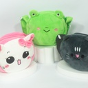 CARTERA DE PELUCHE INFANTIL DE ANIMALES