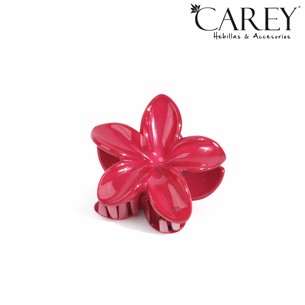 BROCHE FLOR CAREY  COLORES LISOS