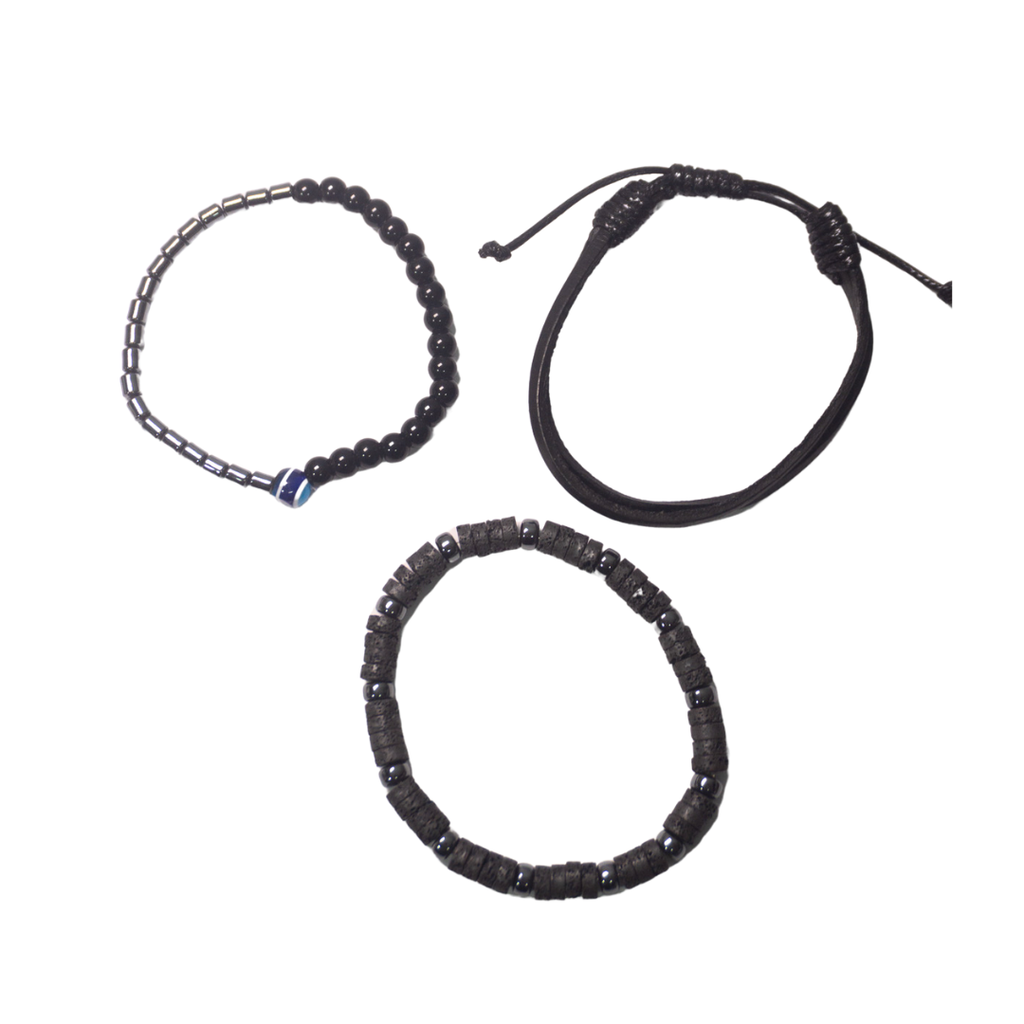 PULSERA DE HOMBRE SET X3