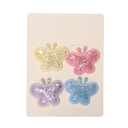 COLEROS X4 CON APLIQUE DE GLITTER