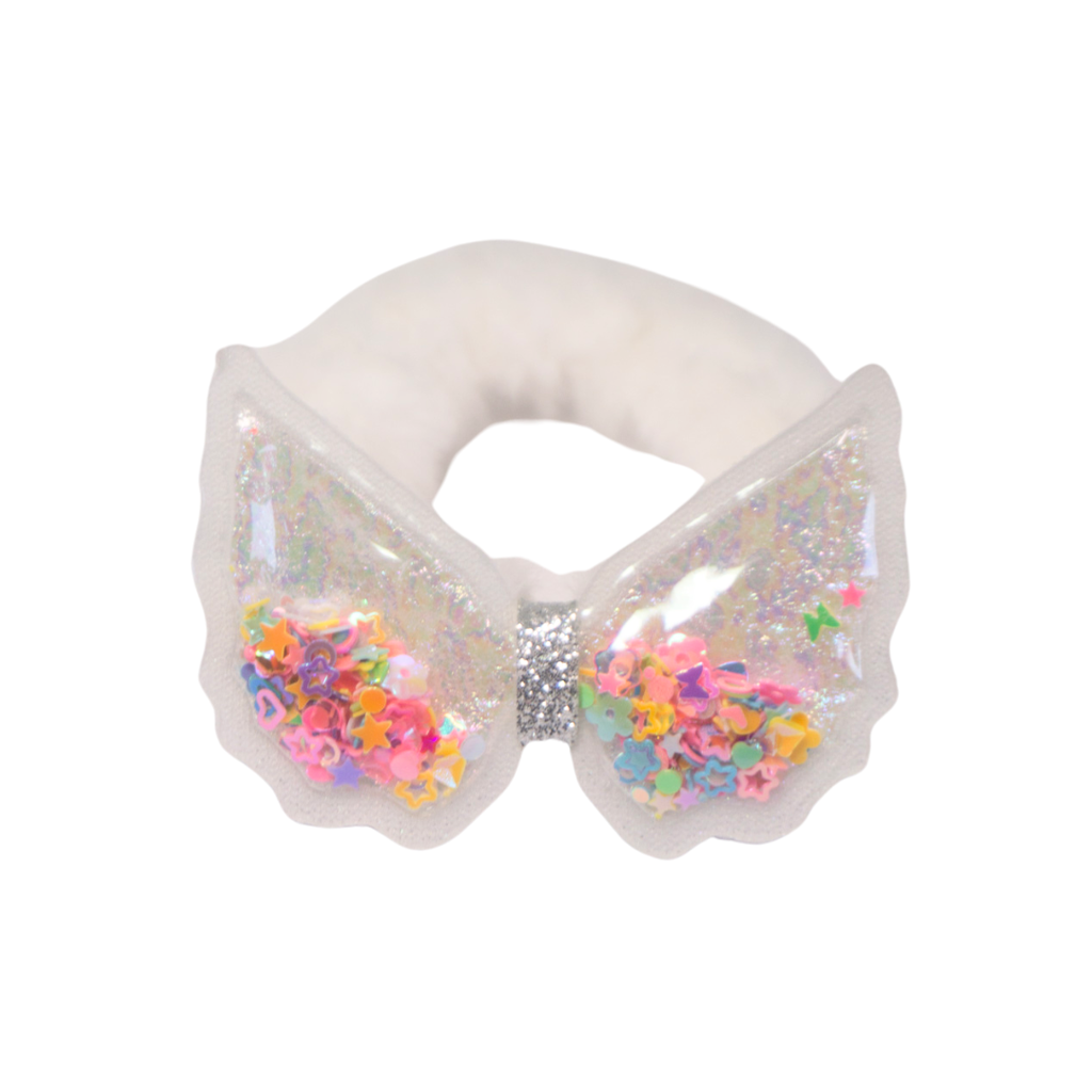 SCUNZI MOÑO CON GLITTER