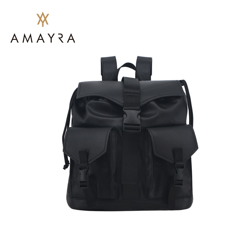 MOCHILA DOBLE BOLSILLO FRONTAL AMAYRA