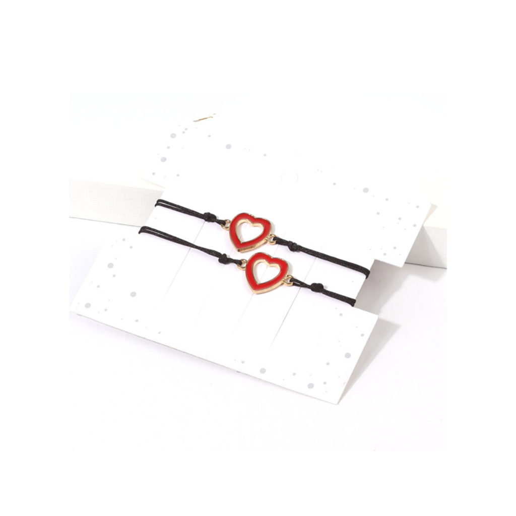 PULSERAS DOBLES CORAZON