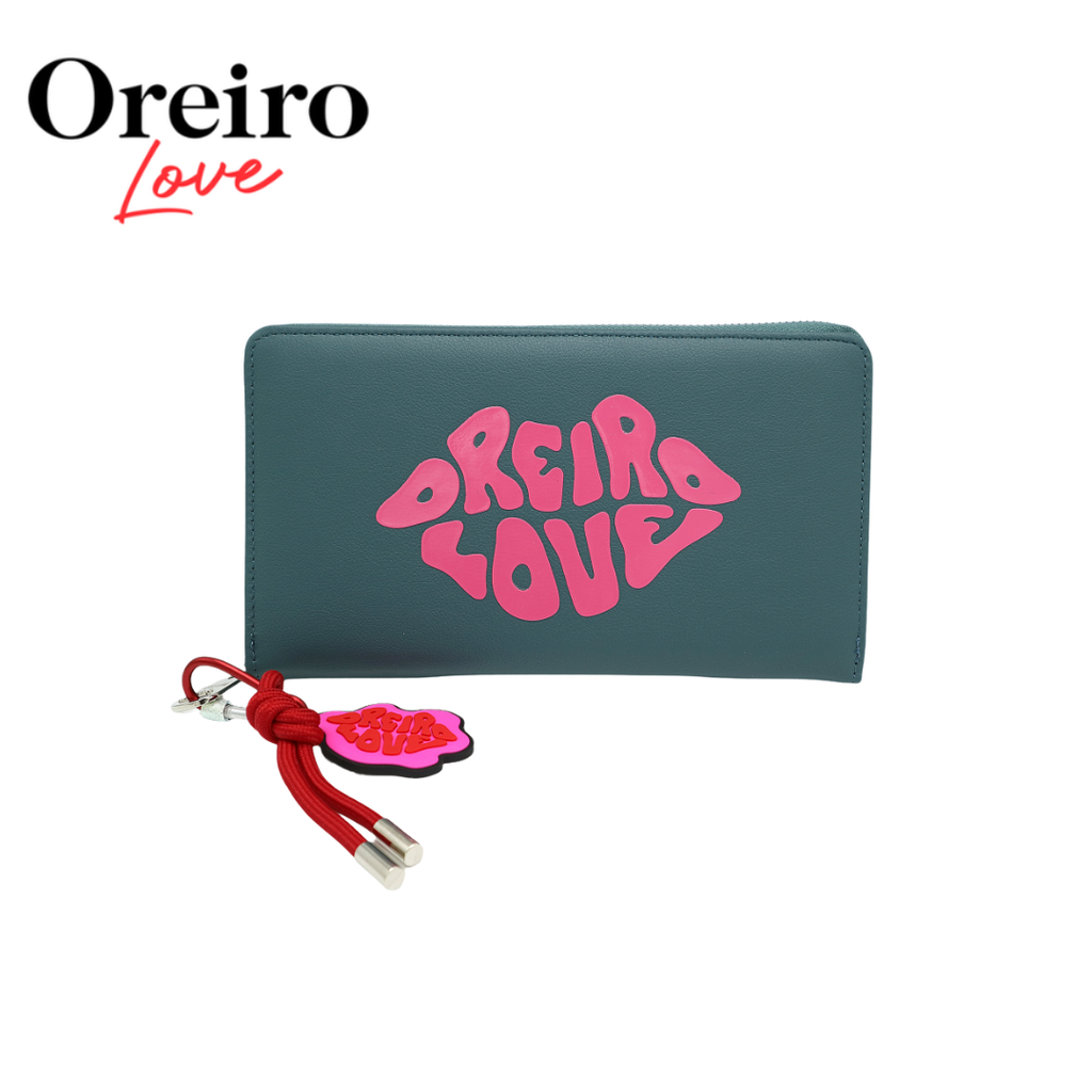 BILLETERA XL ESTAMPADA OREIRO LOVE