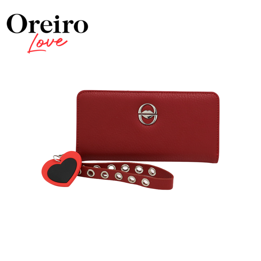 BILLETERA CON CHARM OREIRO LOVE