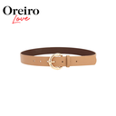 CINTO HEBILLA DORADA LAS OREIRO