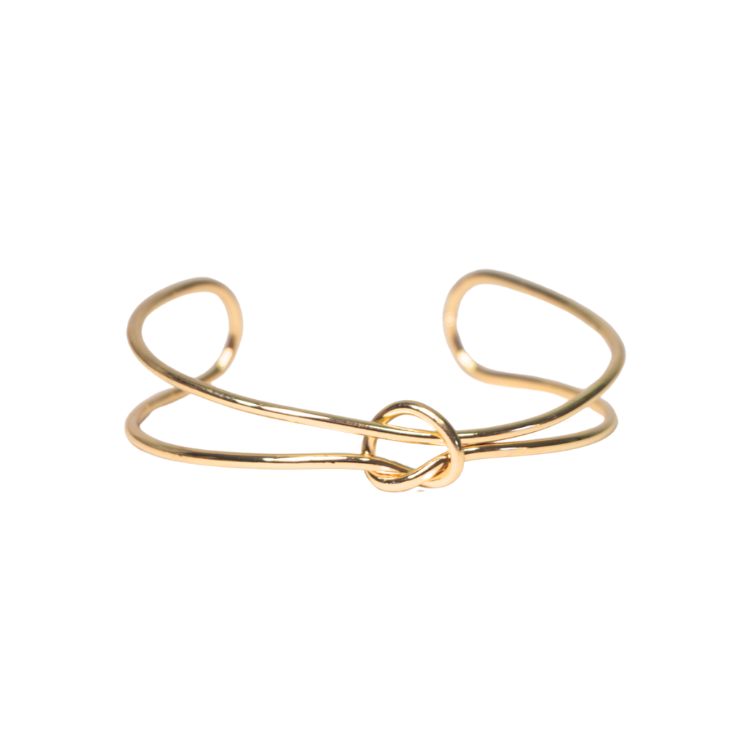 BRAZALETE ACERO CON NUDO