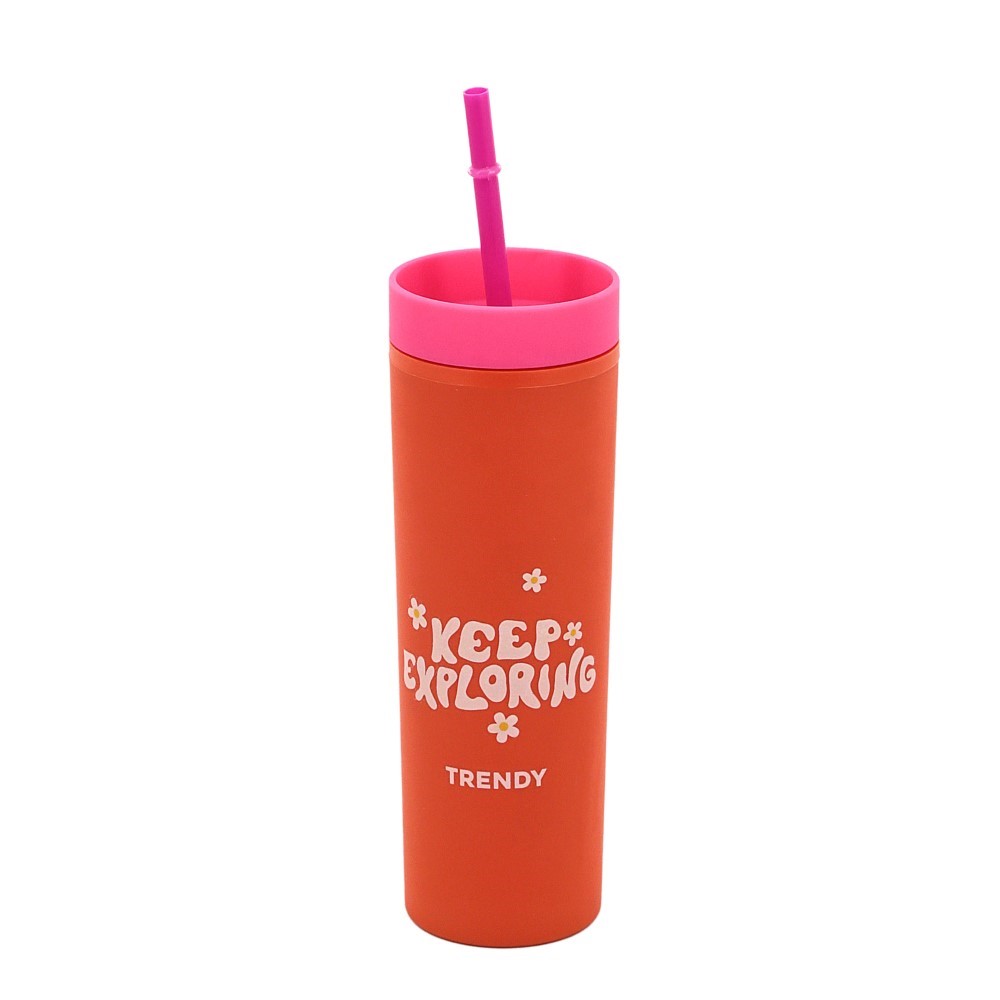 VASO TRAGO LARGO CON FRASE