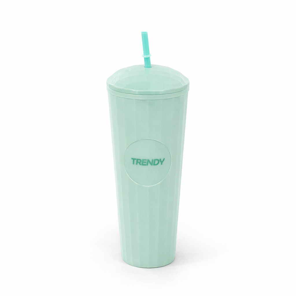 VASO TRAGO LARGO PASTEL TRENDY