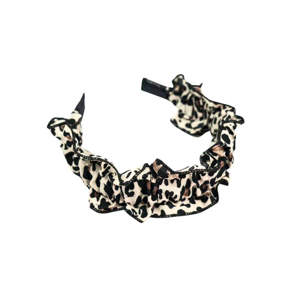 VINCHA DE PELO ANIMAL PRINT