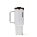 VASO SKORA TERMICO BLANCO CON SORBETE Y STICKERS