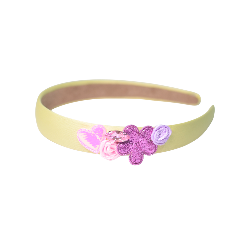 VINCHA CON APLIQUE FLOR