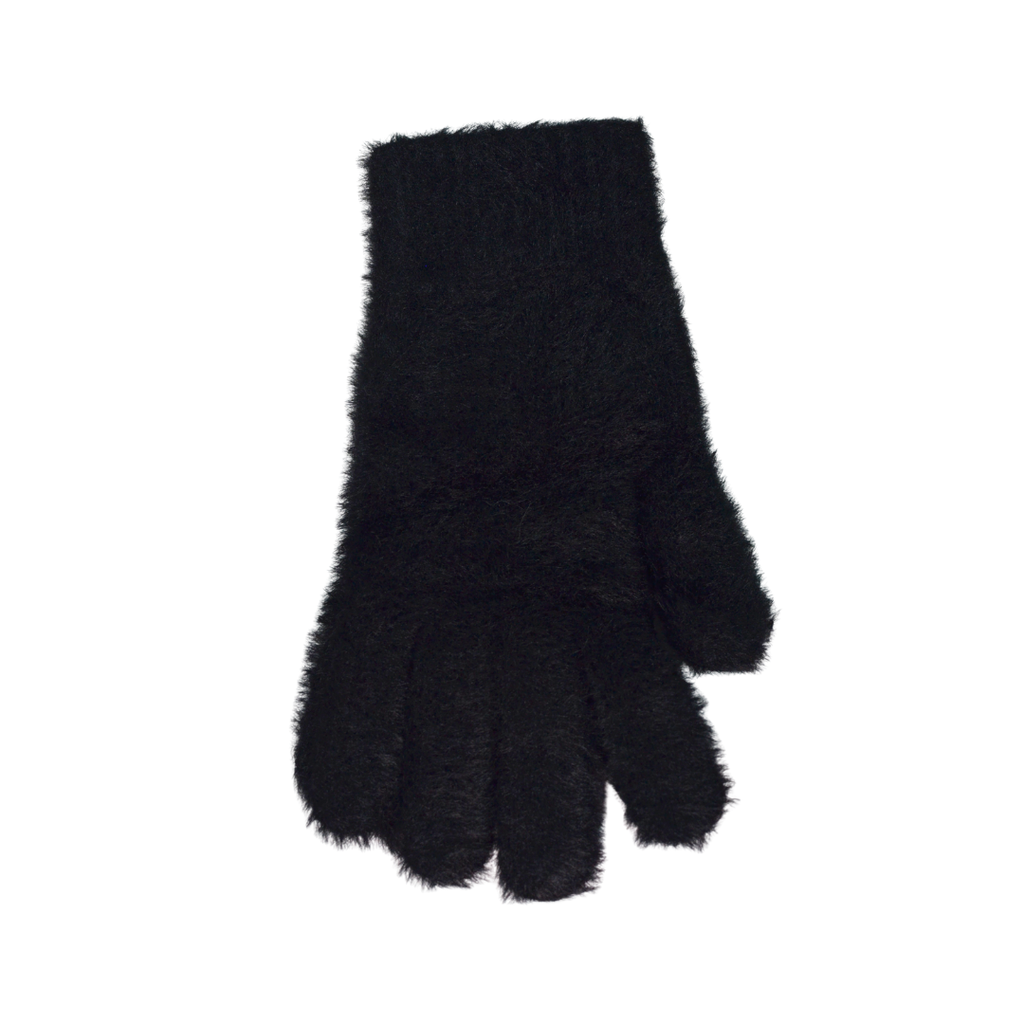 GUANTES COLOR LISO PELUDO