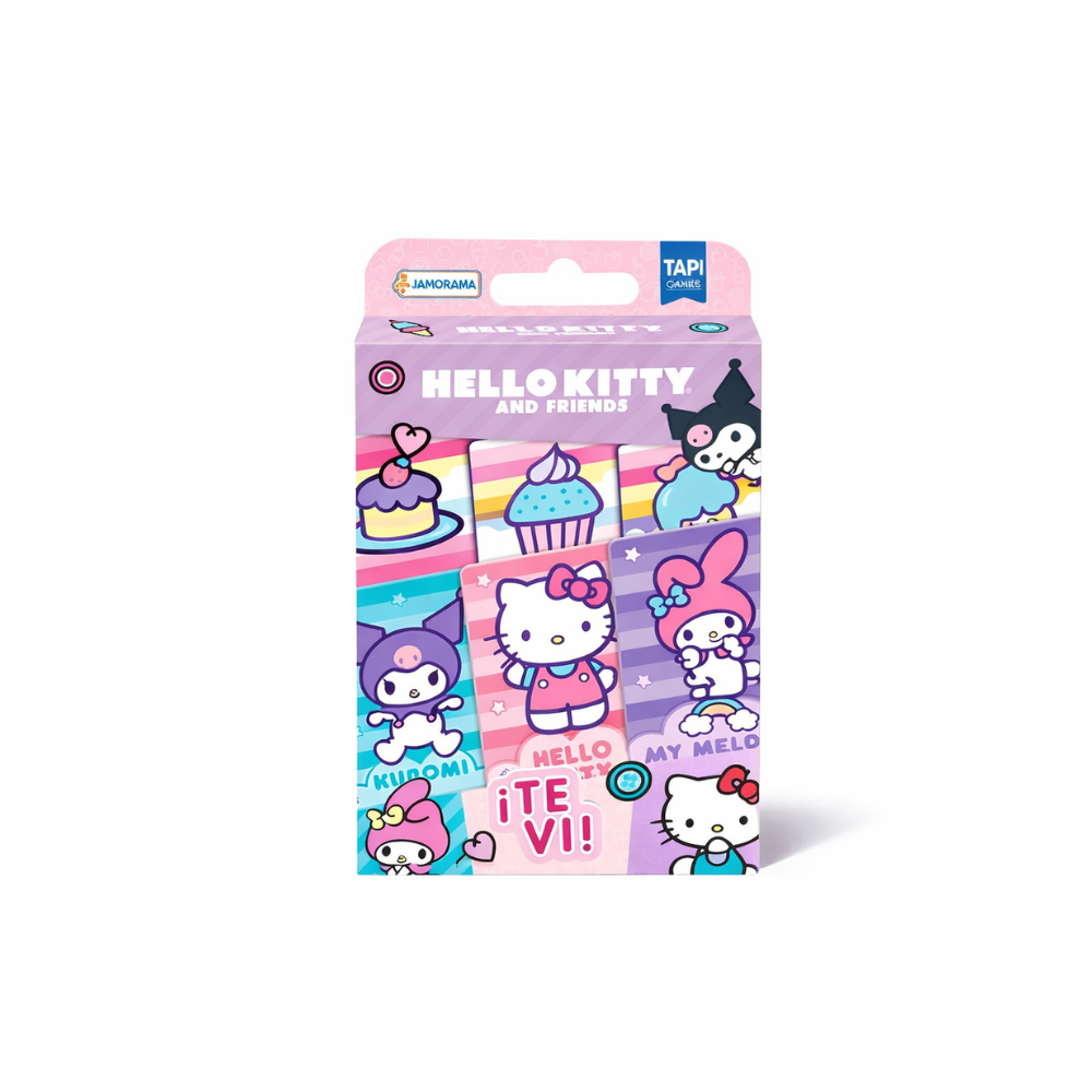 JUEGO DE CARTAS TE VI PERSONAJES