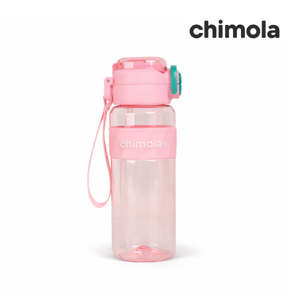 BOTELLA ACRILICO CON BOTON CHIMOLA