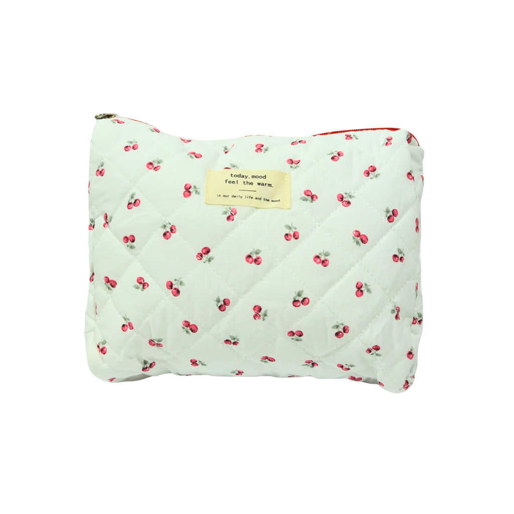 PORTACOSMETICO ESTAMPADO CHERRY