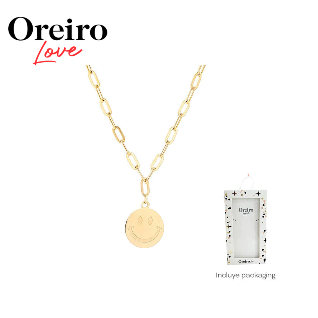 COLLAR LAS OREIRO SMILE CON PACKAGING
