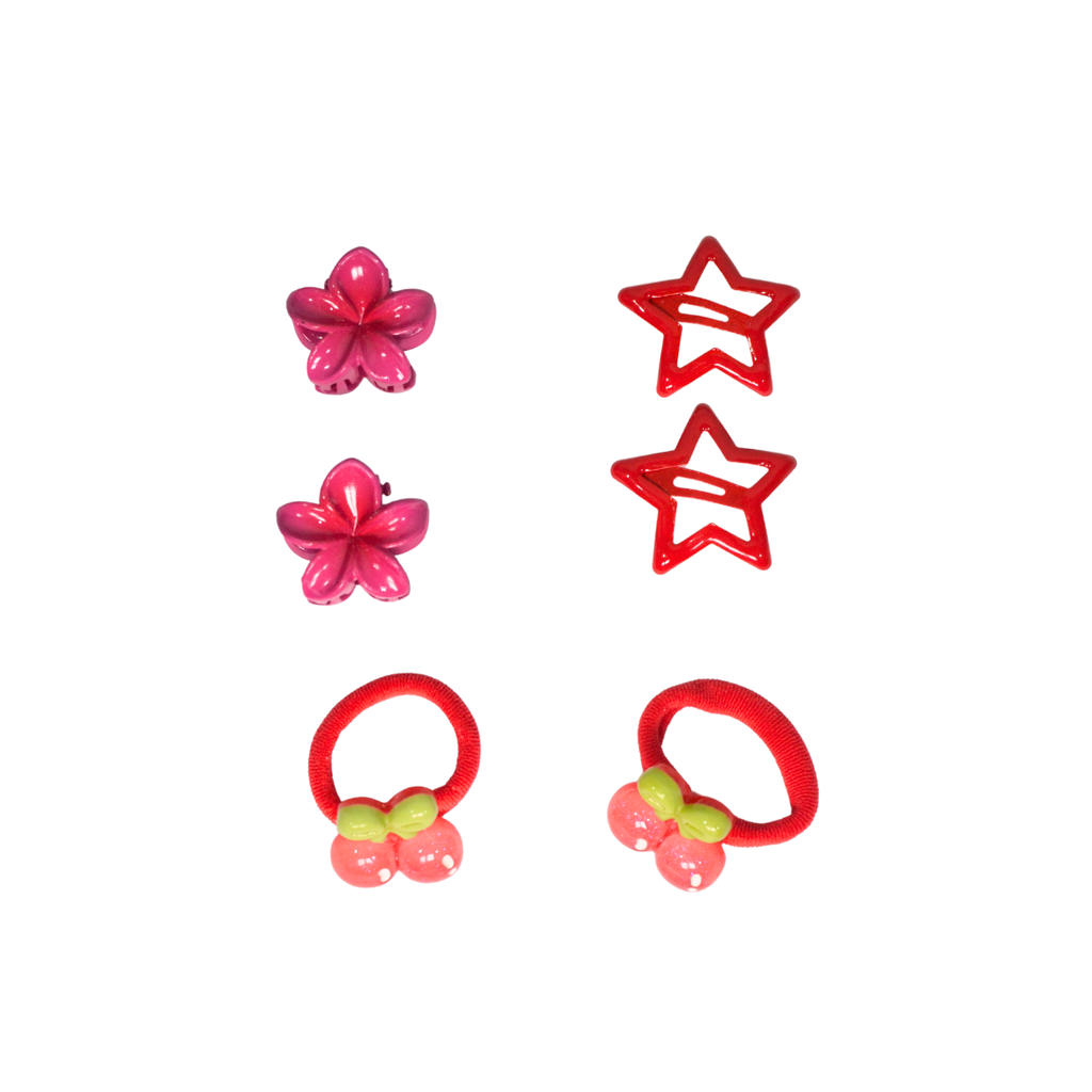 SET PELO RED CHERRY
