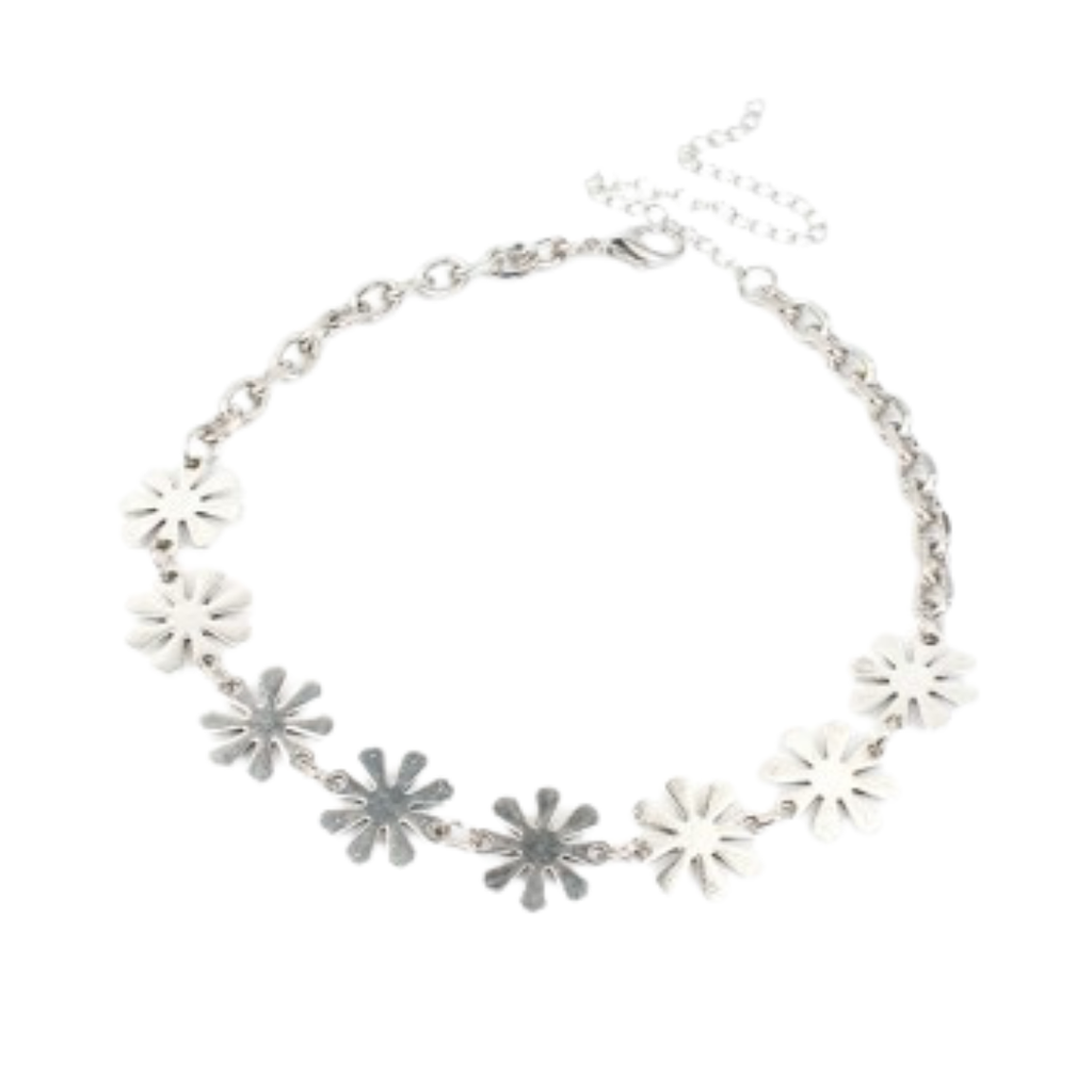 CHOKER CON FLORES
