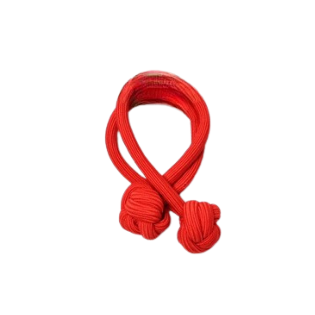 COLERO SCUNZI ROJO CON NUDO