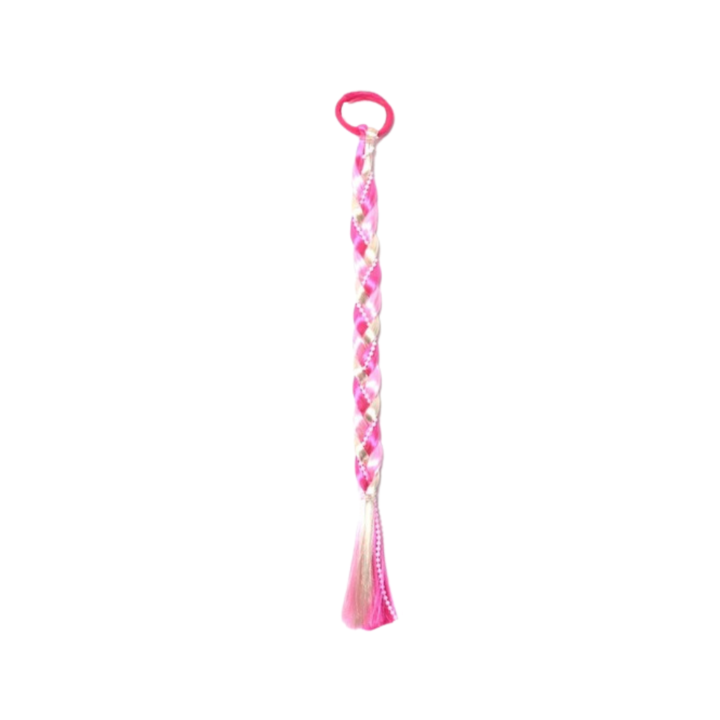 COLERO DE PELO CON TRENZA