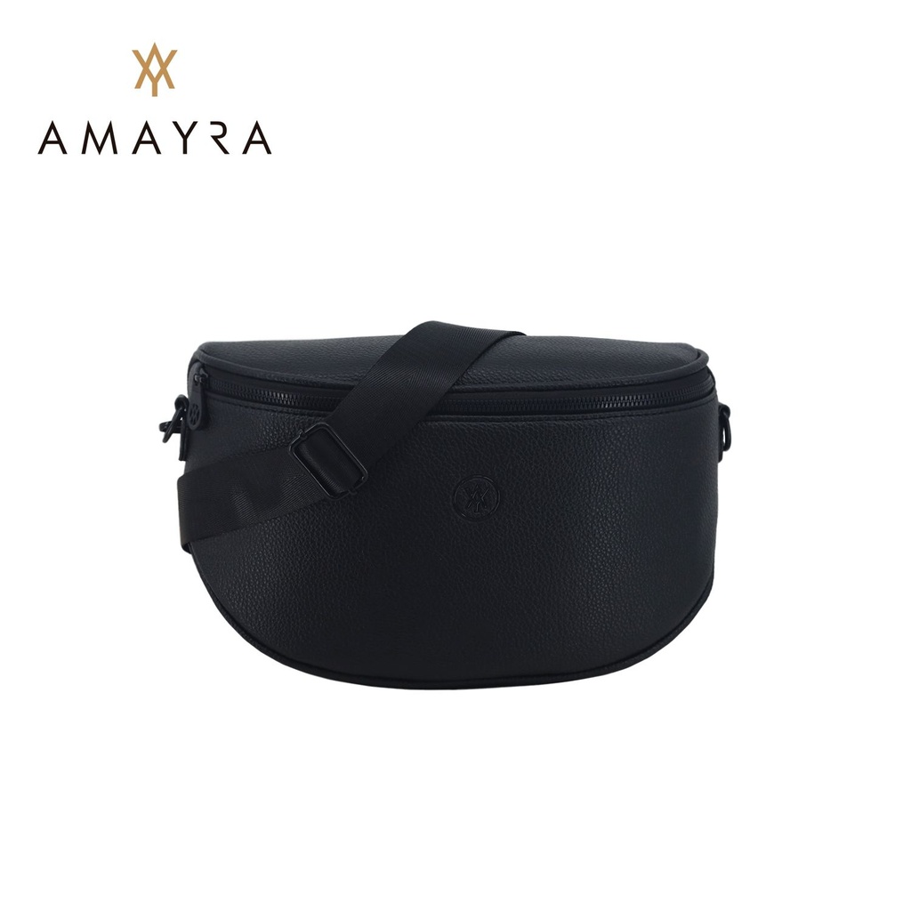 RIÑONERA GRANDE COLOR LISO AMAYRA