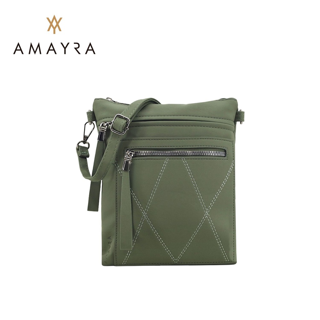 MORRAL BANDOLERA COLOR LISO AMAYRA