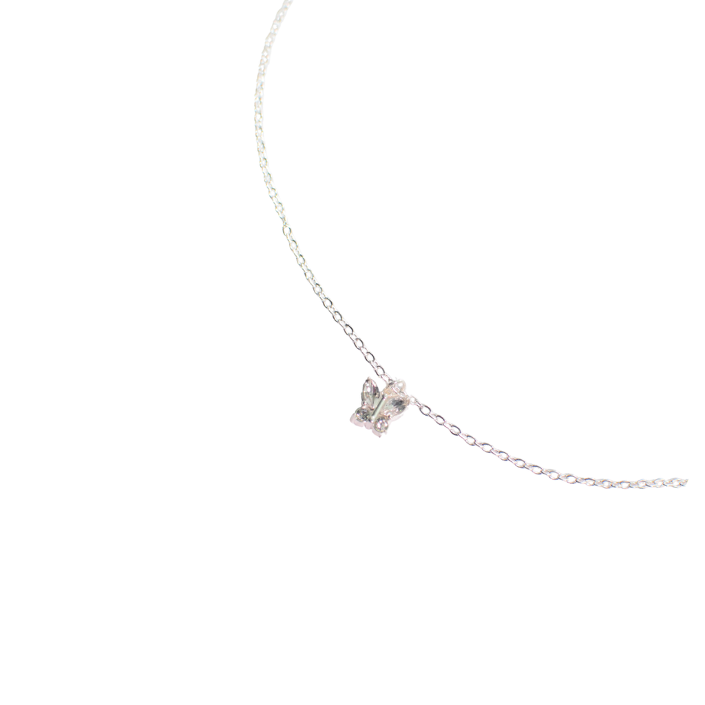 CADENA ACERO CON DIJE MARIPOSA
