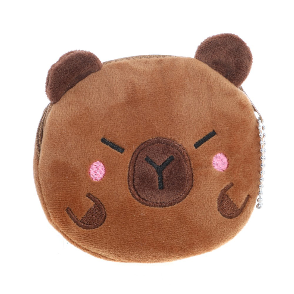 MONEDERO PELUCHE CAPIBARA