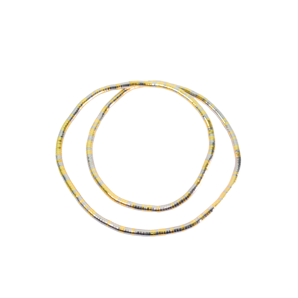 VIBORA MULTIUSO ACERO DORADO Y PLATEADO