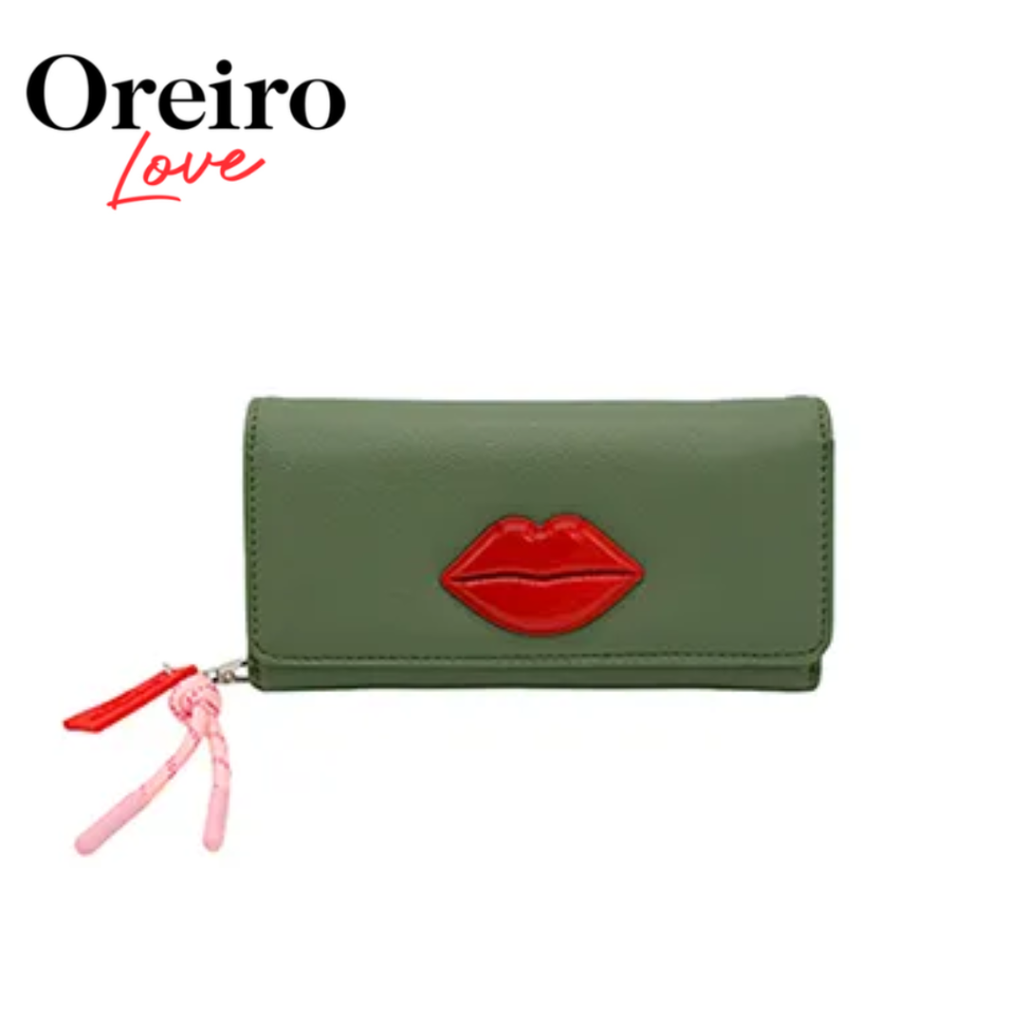 BILLETERA CON LLAVERO OREIRO LOVE