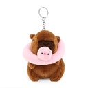 LLAVERO CHARM CAPIBARA CON FLOTADOR