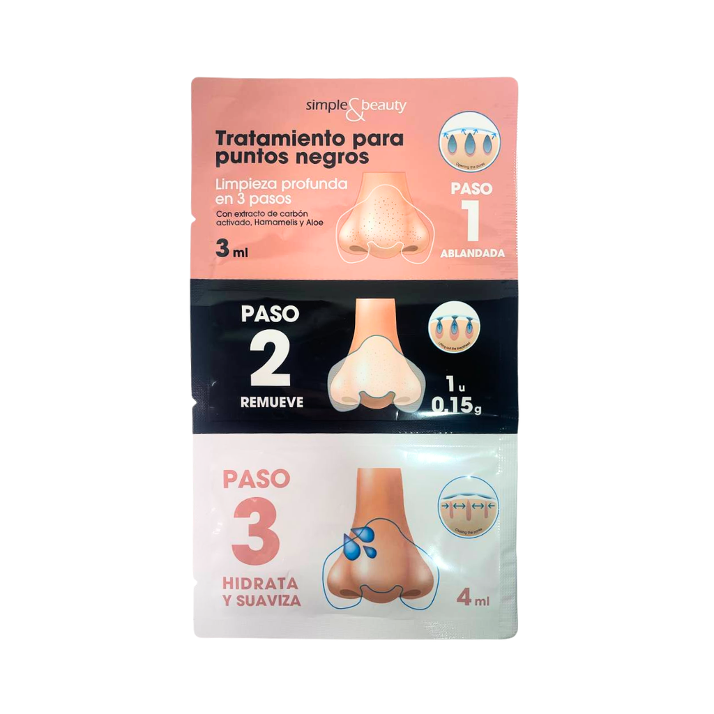 MASCARILLA  3 PASOS NOSE STRIP