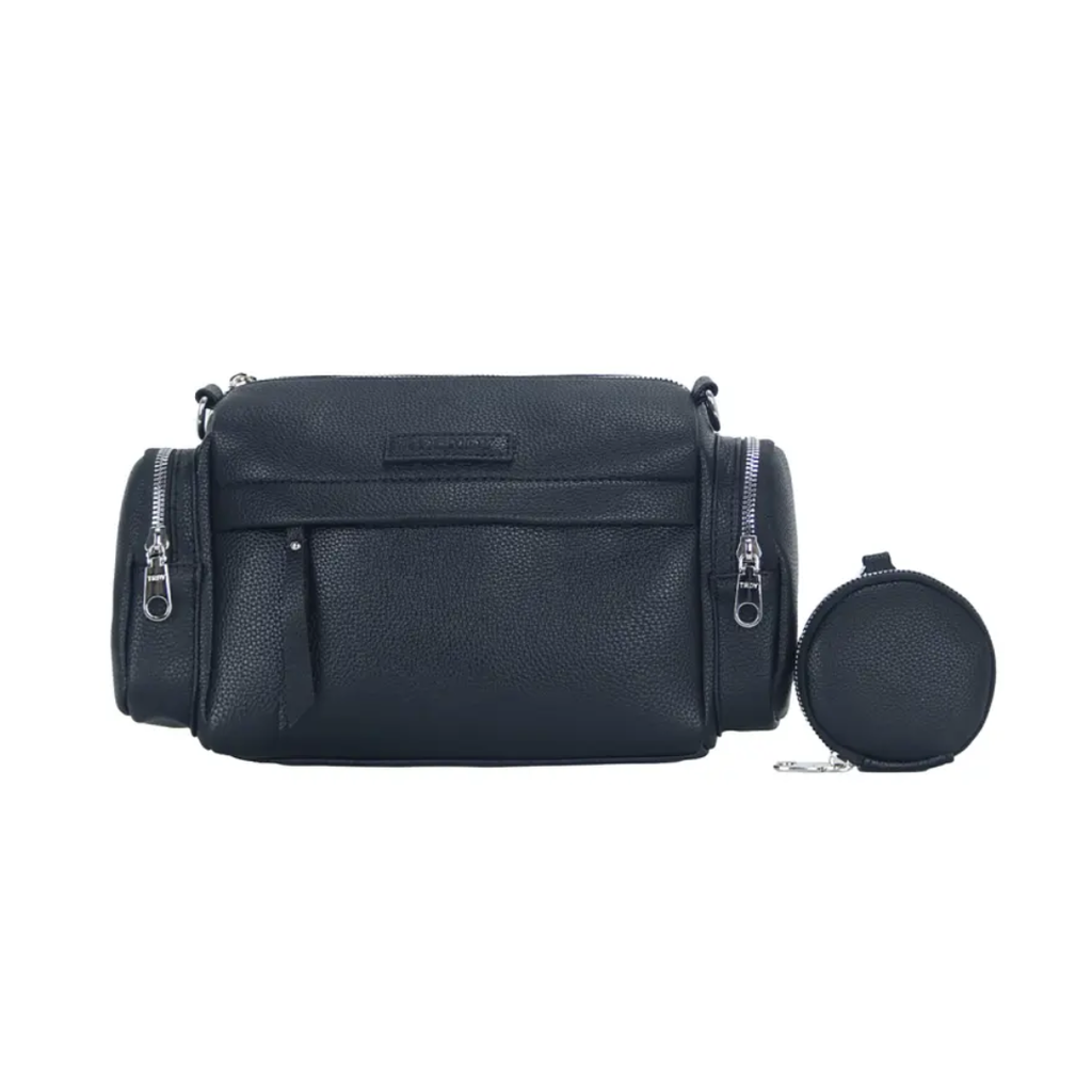 CARTERA CON BOLSILLOS Y MONEDERO TRENDY