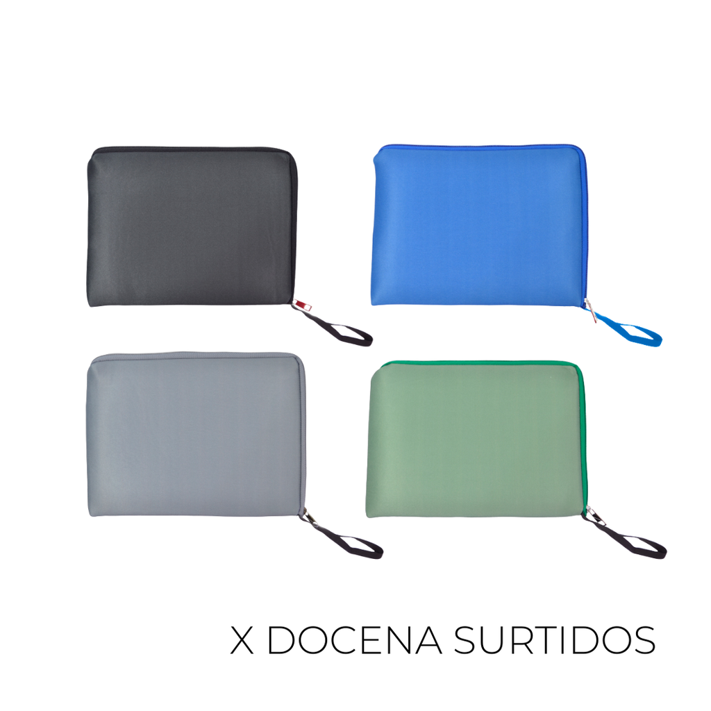 PORTATABLET COLOR LISO 10" X12