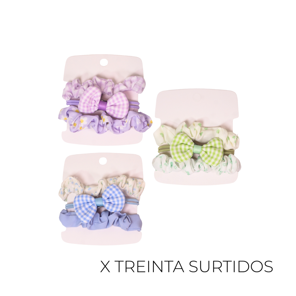 SET DE COLEROS SCUNZI MOÑO X30