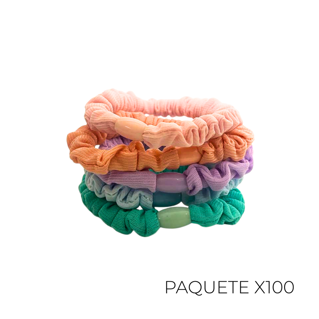 COLEROS DE COLOR RELIEVE X100